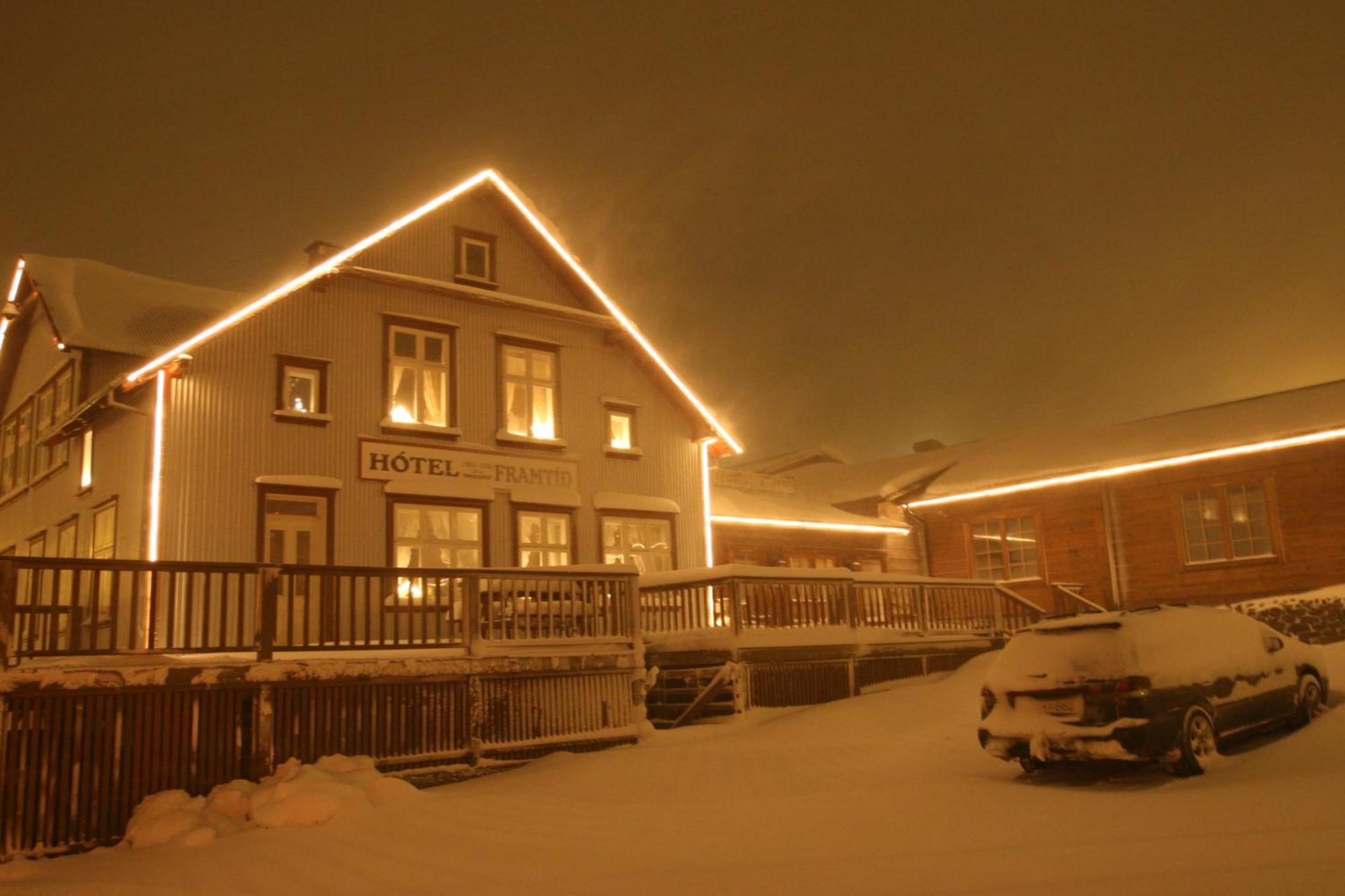 Hotel Framtid Djúpivogur Exteriör bild