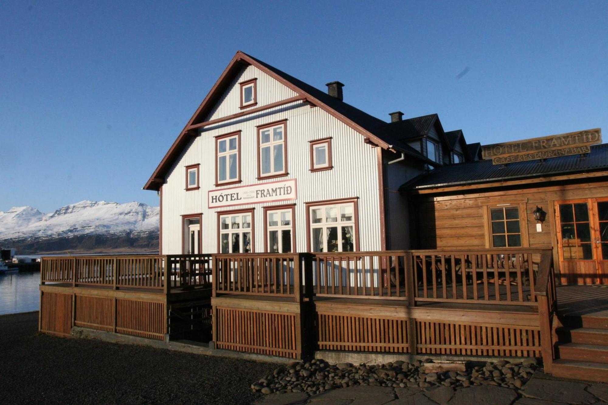 Hotel Framtid Djúpivogur Exteriör bild