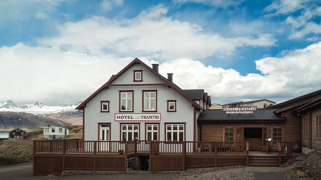 Hotel Framtid Djúpivogur Exteriör bild